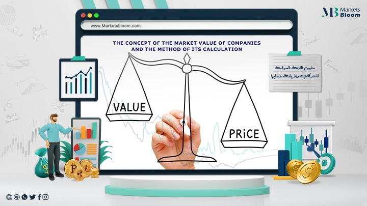 مفهوم القيمة السوقية للشركات وطريقة حسابها